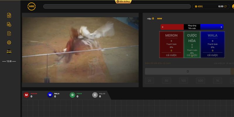 Sảnh cược đá gà 8KBET demo